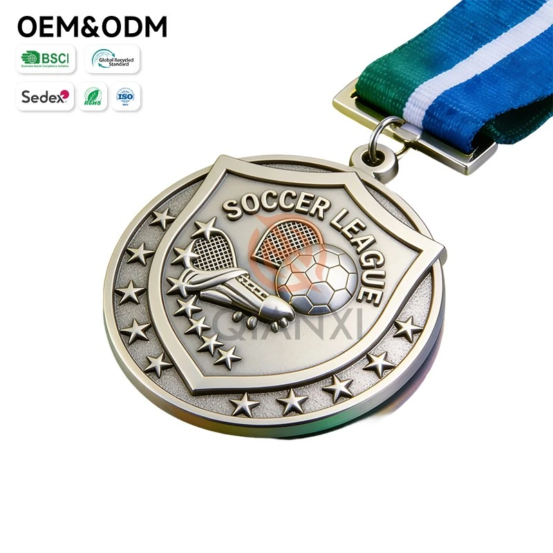 Engraved Soccer Medals suppliers